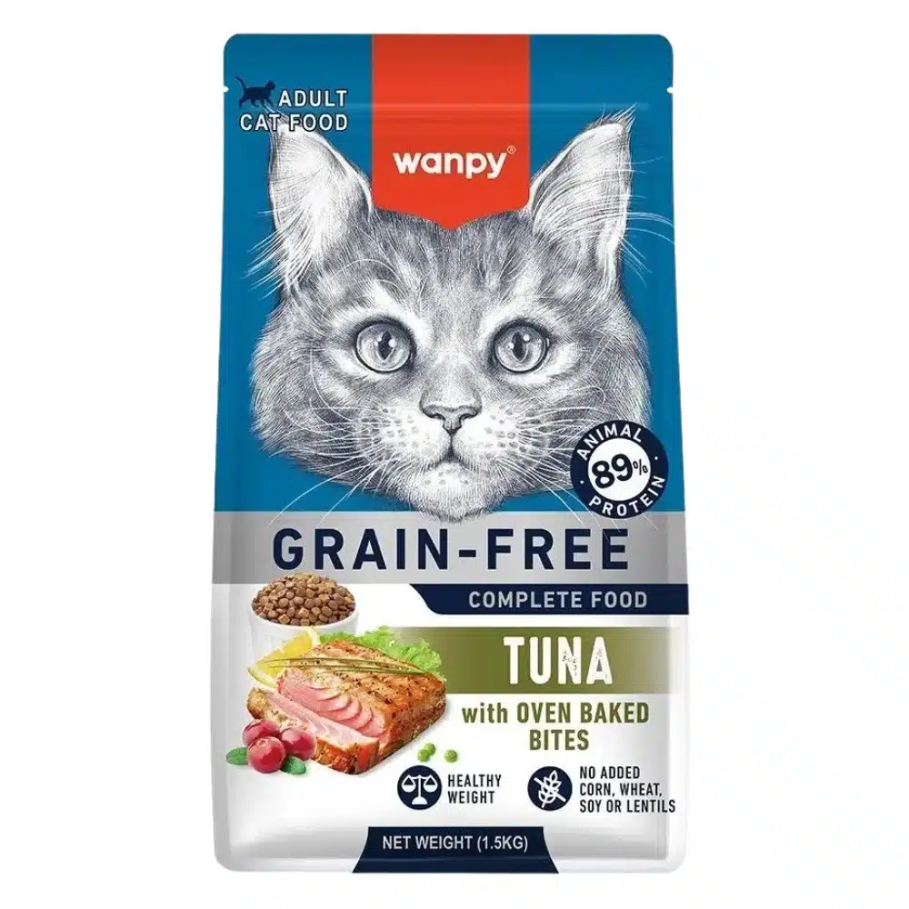complete cat food with tuna